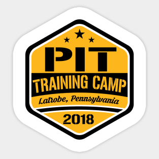 Football TRAINING CAMP Latrobe, Pennsylvania Sticker